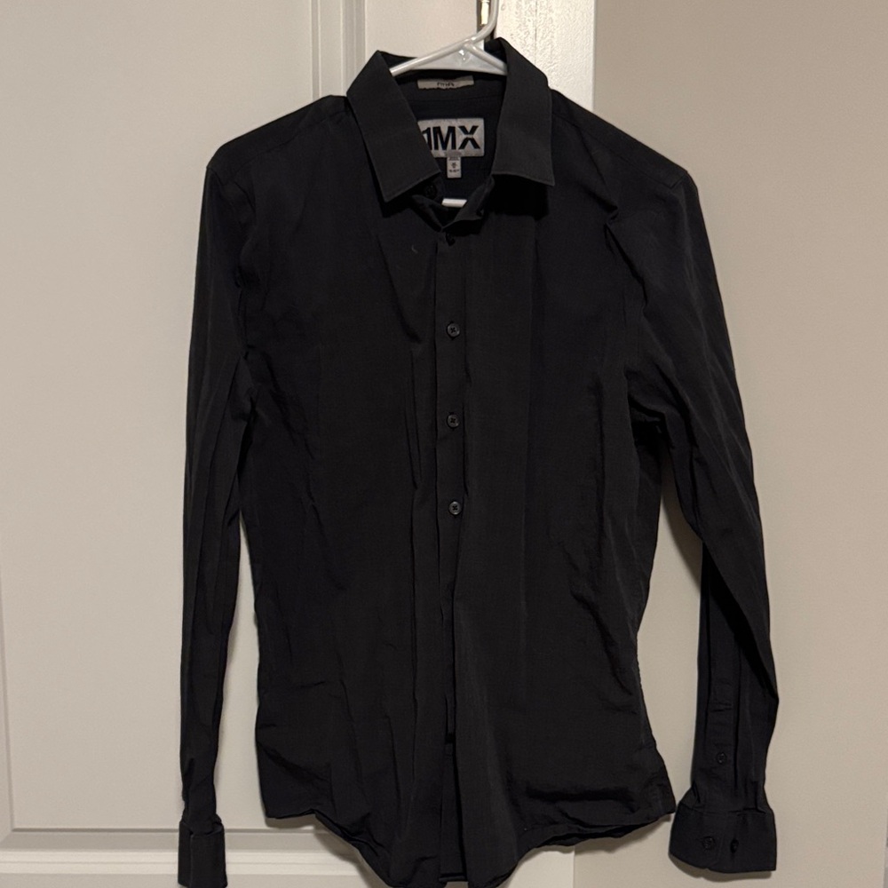 Express Classic Grey Dress Shirt
